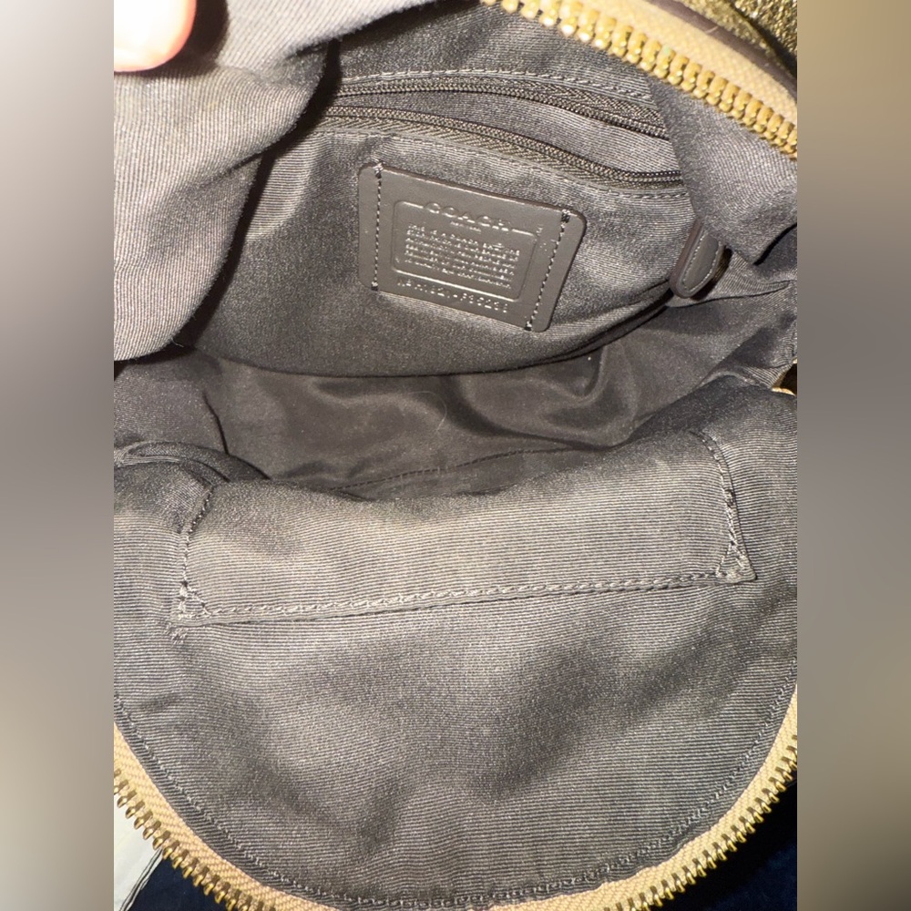 Coach Gold Mini Backpack and Case Bundle - Picture 7 of 12